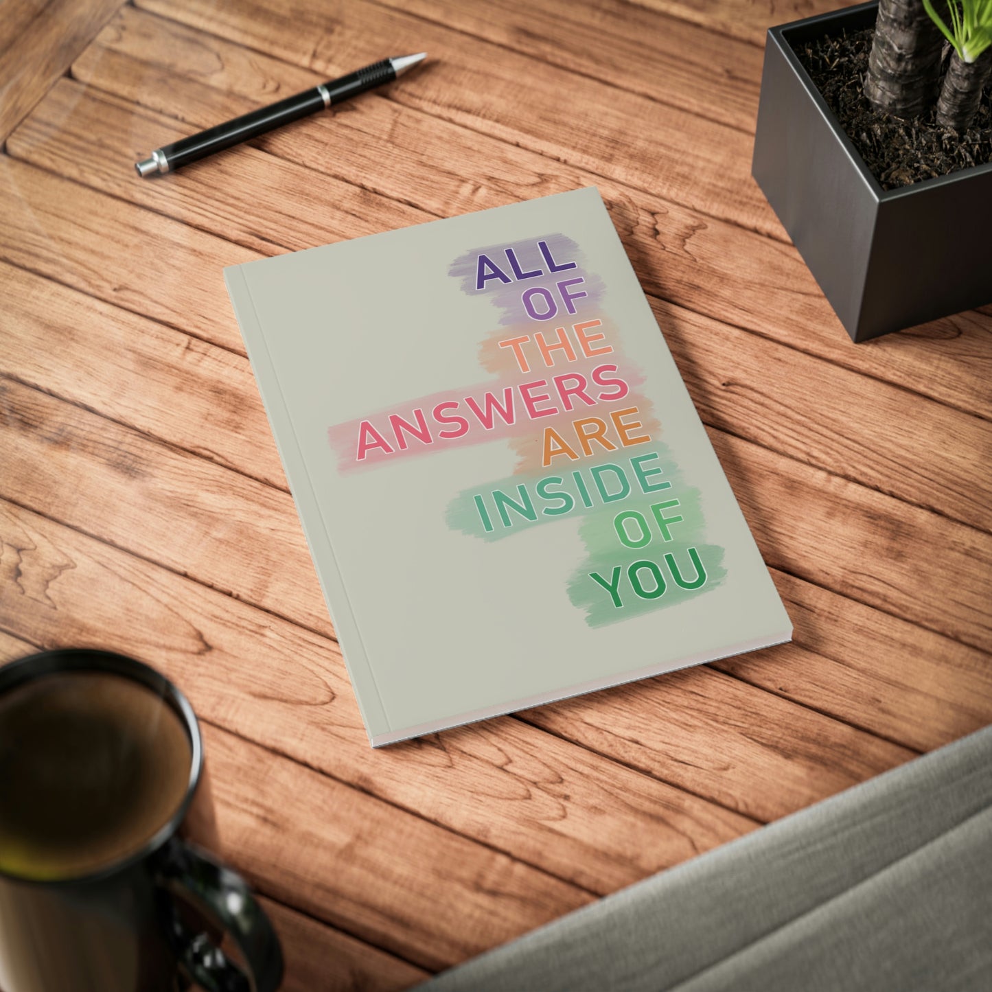 Softcover Journal | All of the Answers are Inside of You